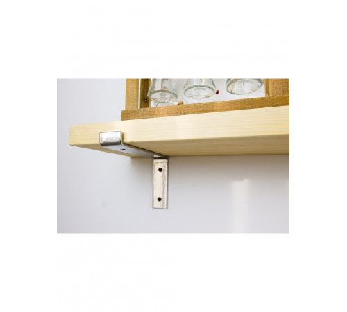 LOFT SHELF подвесная полка MSMLOFT – массив сосны, 30×20×(кронштейн 13 см)