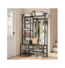 Передпокій з лавкою та місцем для зберігання взуття