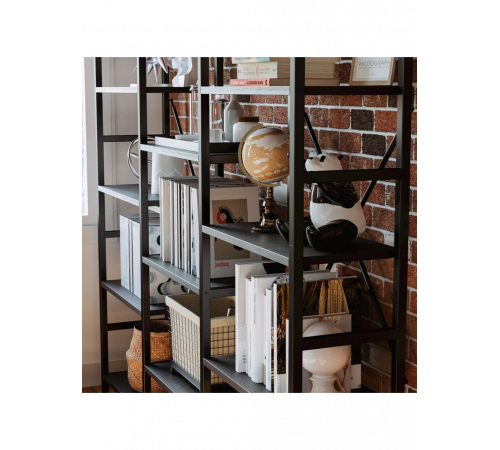 Loft стелаж №4 (176×30×176см) – офісний дизайн