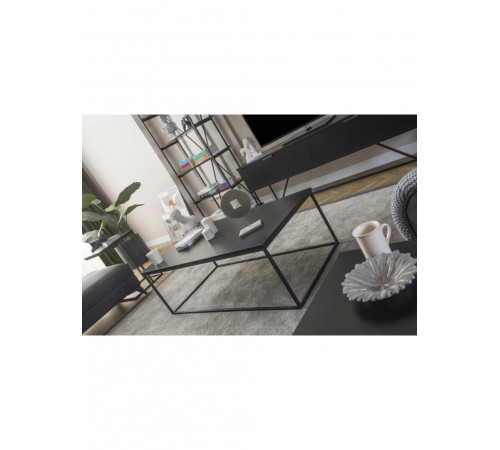 Приставной журнальный столик MSMLOFT – стильный металлический каркас.