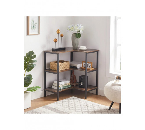 Стеллаж Lekendrick – угловой, 3-ярусный (75×60×70 см)