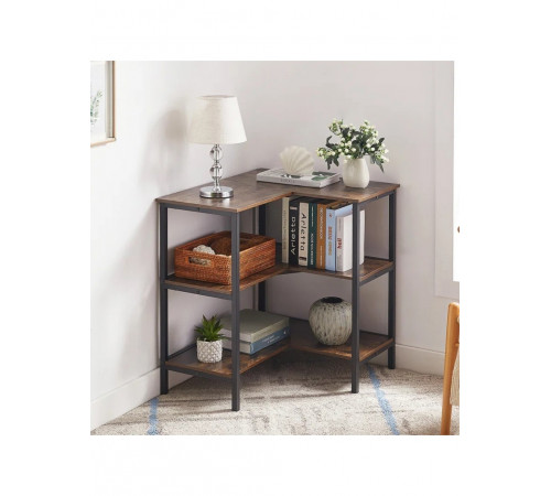 Стеллаж Lekendrick – угловой, 3-ярусный (75×60×70 см)