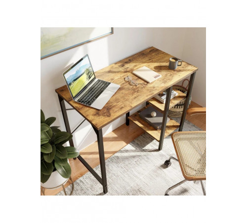Письменный стол Wydmire – компактный металл/ДСП, лофт-стиль