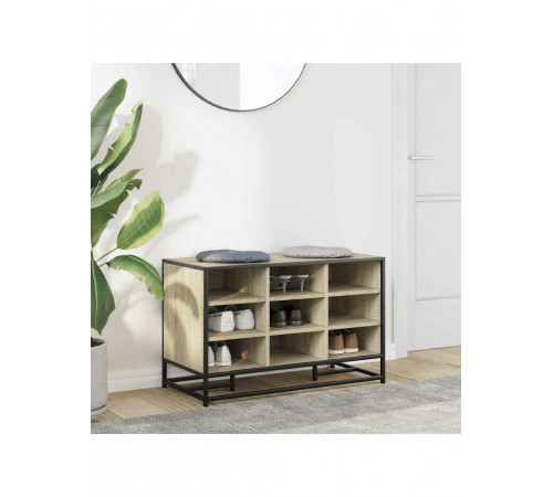 Скамейка для обуви, дуб сонома