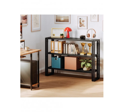 Етажерка 3 полиці MSMLOFT — стильний стелаж для дому, книг та декору