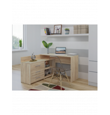 Угловой стол, дуб сонома