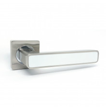 Ручка на розетці KEDR R 08.820-AL-SN/CP-WHITE