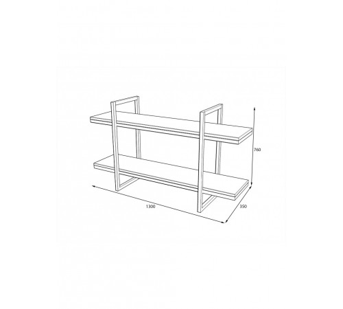 Офісний Loft стелаж