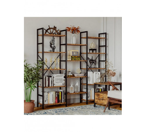 Стеллаж Etagere 8 – 17 открытых полок, 176×176×30 см