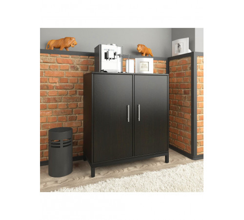 Тумба офисная L-800 MSMLOFT - 90x80x40, двухдверная.