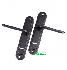 Ручка на планці Аріко 77 Roboquattro сувальдна чорна