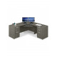 Сучасний кутовий L‑подібний письмовий стіл