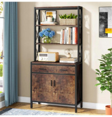 Стеллаж skiff 2 4-ярусный с ящиком и тумбой