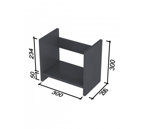 Надставка для столу NS-8 MSMLOFT