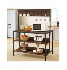 Кухонна полиця 3-ярусна з 14 гачками