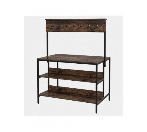 Кухонна полиця 3-ярусна з 14 гачками — МСМ