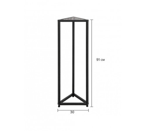 Підставка для рослин Mivaan — кутова (91×30×30 см)