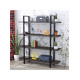 Стеллаж Сингл-4-135 MSMLOFT – прочный и стильный стеллаж в стиле лофт