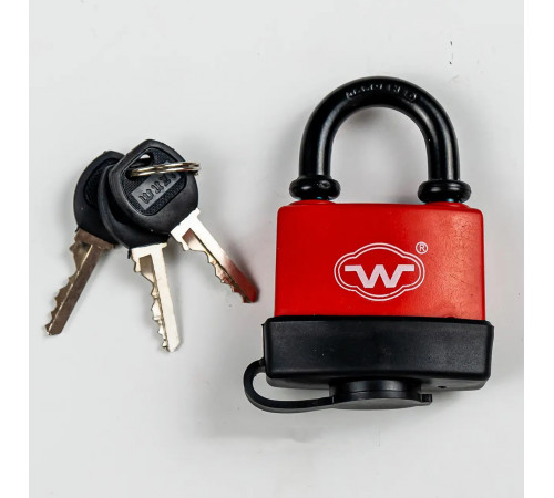 Замок навесной в резине KEDR HG 377 (75мм)