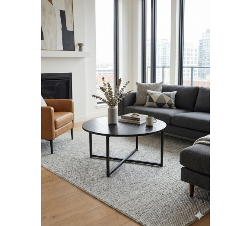 Круглый журнальный столик Musso — Гармония формы и пространства