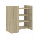 Шафа VidaXL  73,5×35×75 см