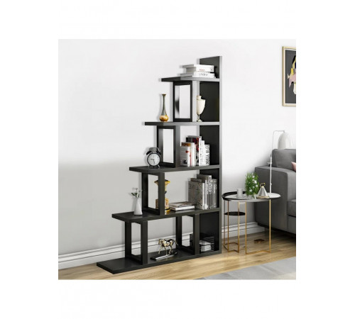 Стеллаж Sorren MSM – стильный L-образный стеллаж с 5 полками.