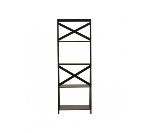 Стеллаж Derrik Ladder — 4 яруса, открытые полки, 142×50×45 см.