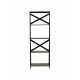 Стеллаж Derrik Ladder — 4 яруса, открытые полки, 142×50×45 см.