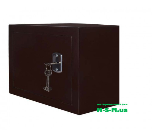 Сейф офисный 380х480х350 Коричневый