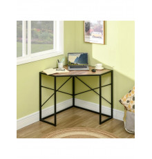 Кутовий стіл з металевою основою