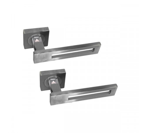 Ручки на розетке KEDR R08.084-AL SN/CP