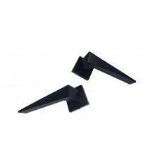 Дверна ручка ITALY роздільна чорна