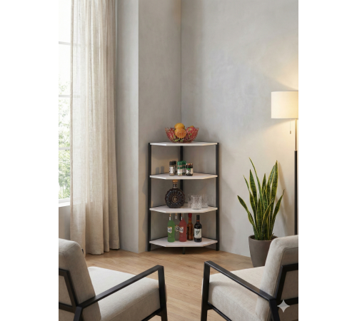 Столик-этажёрка VECELO с четырьмя полками