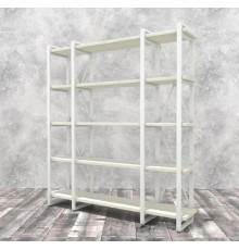 Стелаж Айсберг Лофт 160х182-4 v3, Білий