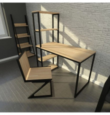 Стол для офиса MSM Loft, Дуб Сонома