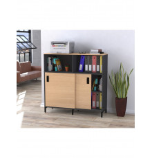Тумба офисная с раздвижной дверью LS-1200- MSMLOFT