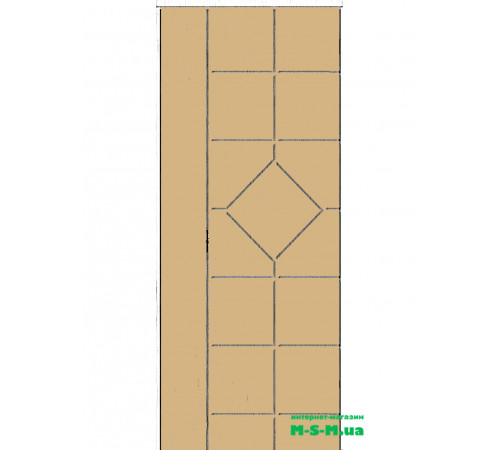 Межкомнатная дверь MSM 83 под покраску.