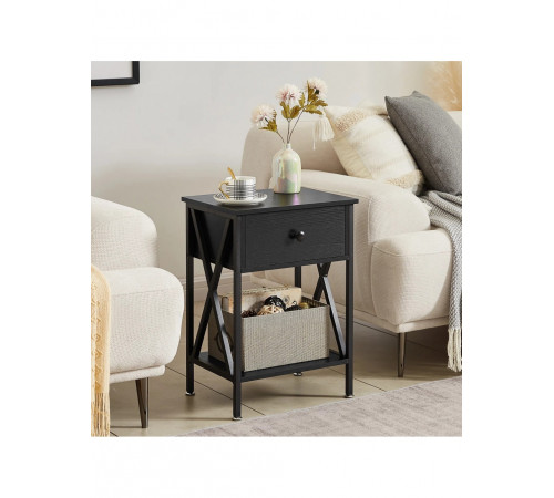 Высокие тумбочки Kempst – 55×40×30 см, X-акцент