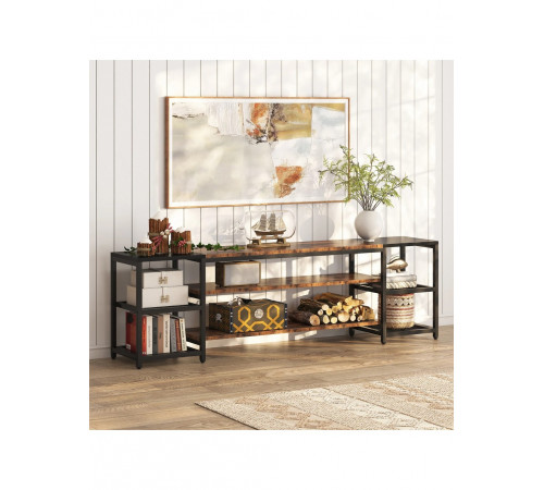 Підставка до 85″ з трирівневою полицею — MSMLOFT