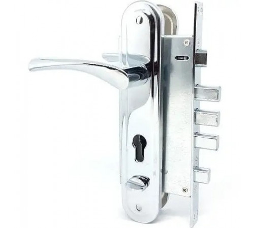 KEDR Замок врізний з ручками CLASS T5D L CP