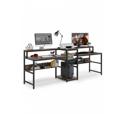 Великий стіл у стилі Loft на два місця №2