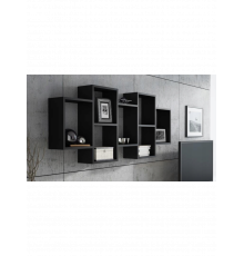 Підвісна полиця POLON BIS, чорний