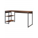 Письменный стол Dynamica (орех) – лофт стиль от MSM