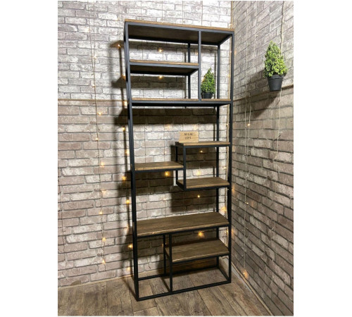 Стелаж 200×100×30 см MSM — високий стелаж із надійним металевим каркасом