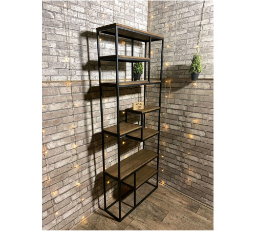 Стелаж 200×100×30 см MSM — високий стелаж із надійним металевим каркасом