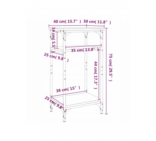 Приставной столик Holzwerkstoff