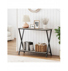 Консольний стиль вузського столика напередодні