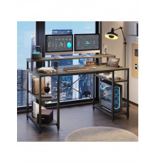 Компьютерный стол с полкой для монитора