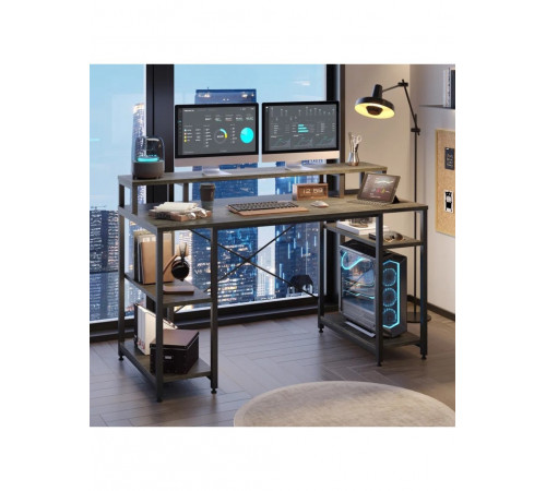 Комп’ютерний стіл із полицею для монітора