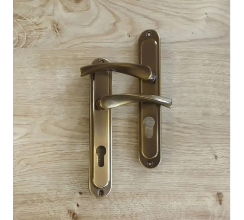 Дверна ручка на планці Imperial bravo 72 BK AB